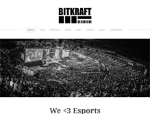 Tablet Screenshot of bitkraft.net